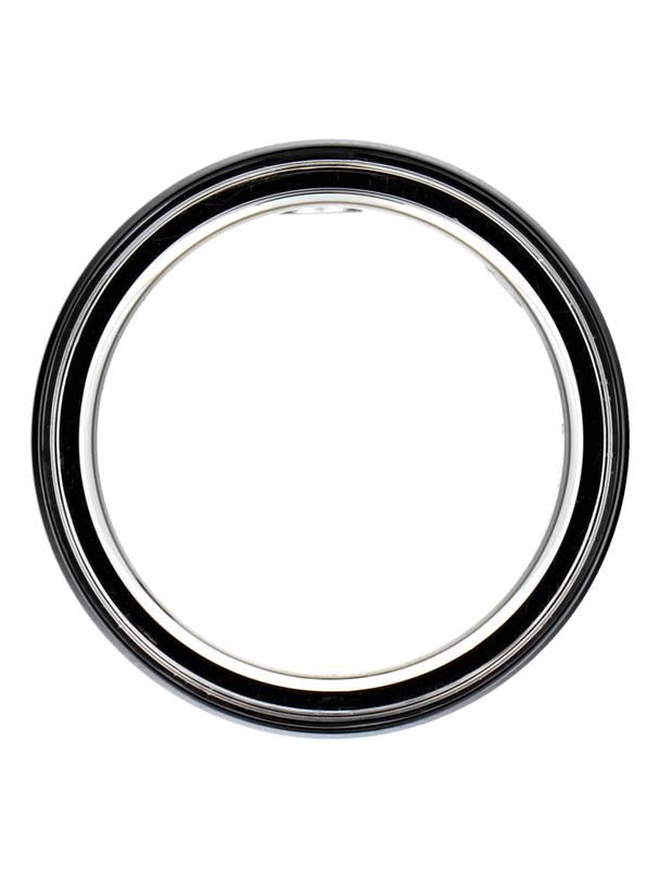 Smart Ring R8- inteligentny pierścień ceramiczny ze stacją ładującą rozmiar 18mm czarny