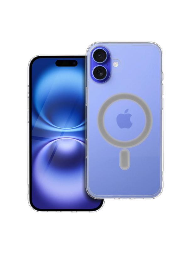 Futerał CLEAR MAG COVER (MID) kompatybilny z MagSafe do IPHONE 16 Plus transparentny