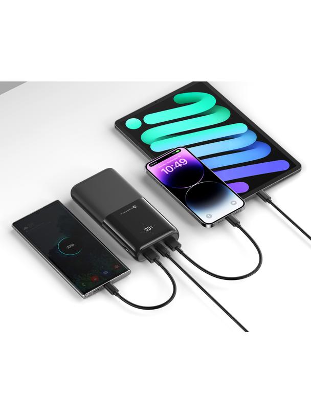 Powerbank Forcell F-Energy P20k1 PD QC3.0 3A 20W 20000 mAh czarny