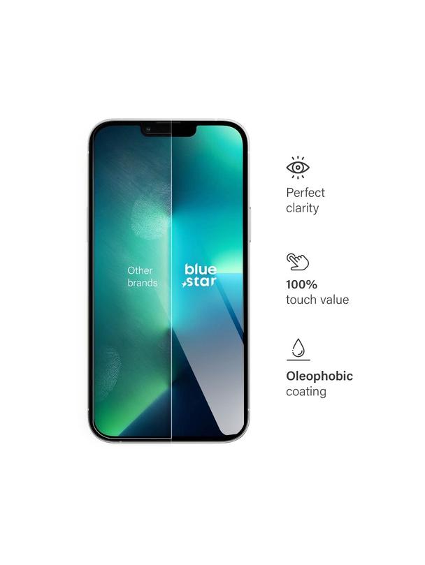 Szkło hartowane do iPhone 13 PRO MAX / 14 PLUS Blue Star