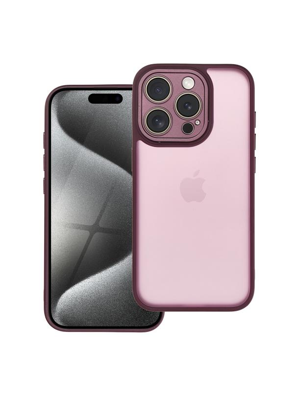 Futerał VARIETE do IPHONE 15 Pro purpurowy
