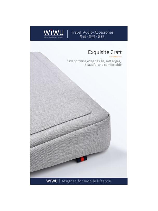 WiWU - Wodoodporna torba na laptopa 14" Pioneer Pro - szara