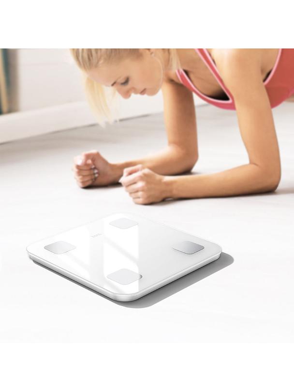Waga łazienkowa Hoco Bluetooth HI21 biała
