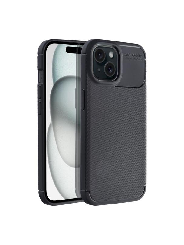 Futerał CARBON PREMIUM do IPHONE 15 czarny