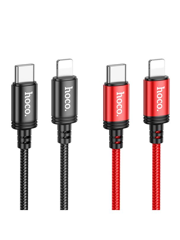 Kabel USB C do Lightning Hoco PD 20W 1 m X89 czarny
