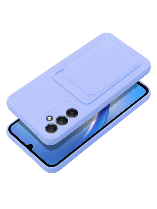 Futerał CARD CASE do SAMSUNG A34 5G fioletowy