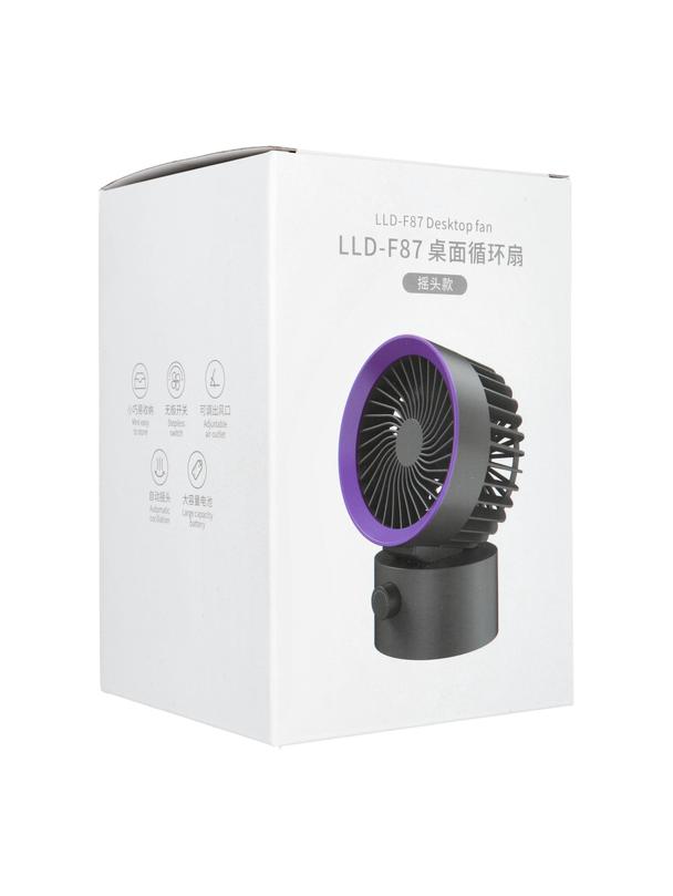 Wentylator / wiatrak biurkowy LLD-F87R szary