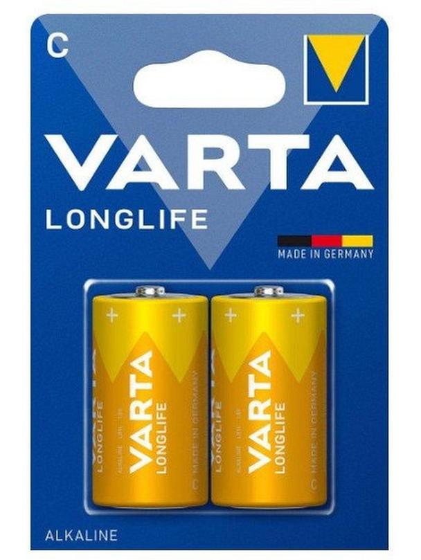 VARTA bateria alkaliczna R14 (Typ C) Longlife 2 szt