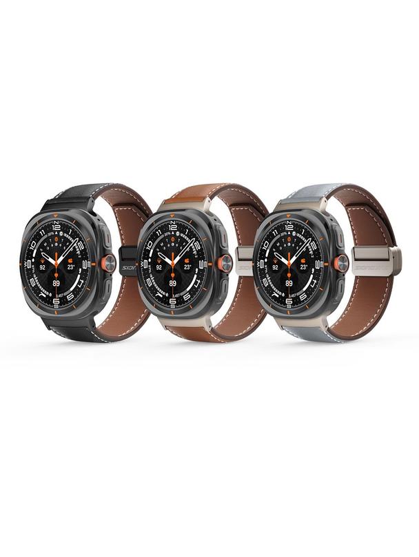 DUX DUCIS pasek YA skórzany 47 mm czarny