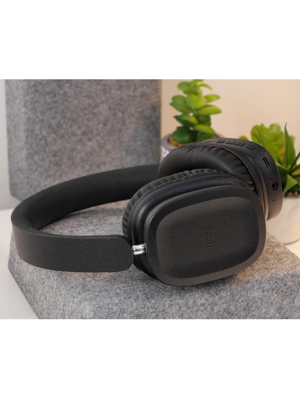 Słuchawki bezprzewodowe nauszne Hoco W51 czarne