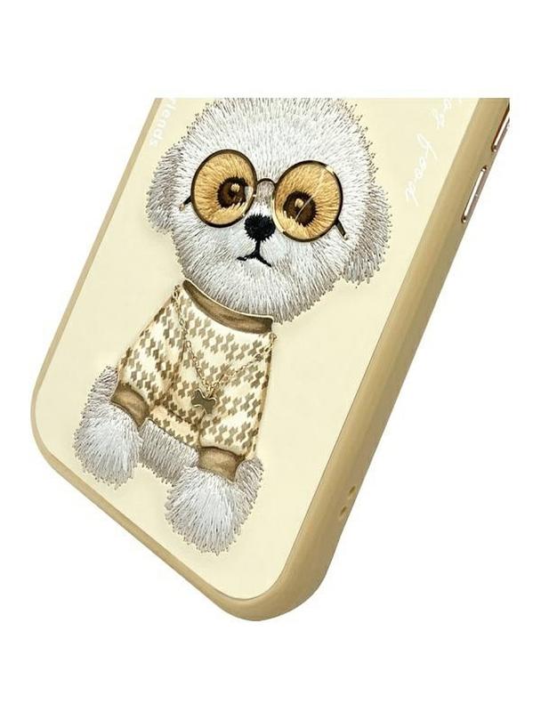 NIMMY futerał GLASSES COOL DOG do IPHONE 15 khaki