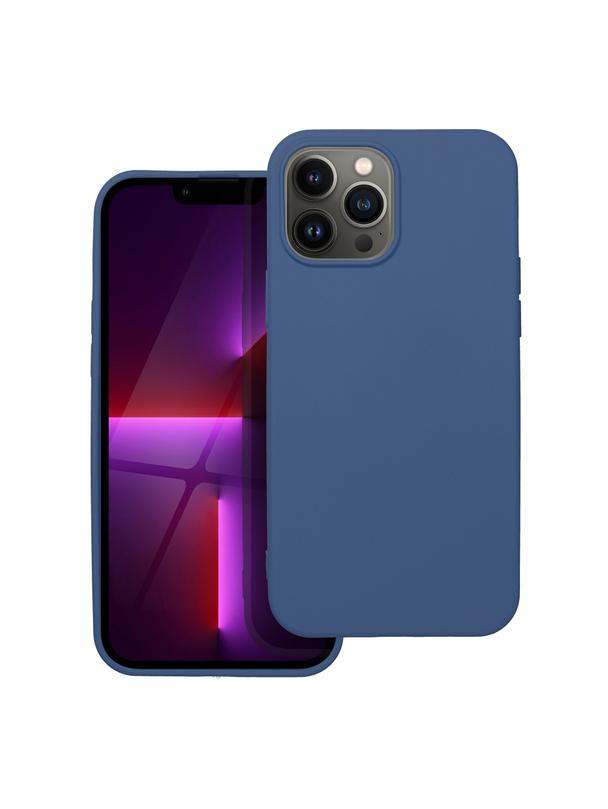 Futerał SILICONE do IPHONE 13 Pro Max niebieski