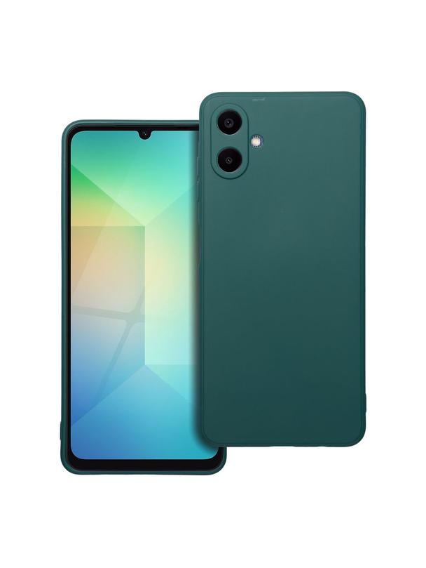 Futerał MATT do SAMSUNG A06 4G ciemnozielony