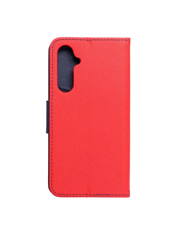Kabura FANCY Book do SAMSUNG S23 FE czerwono granatowy
