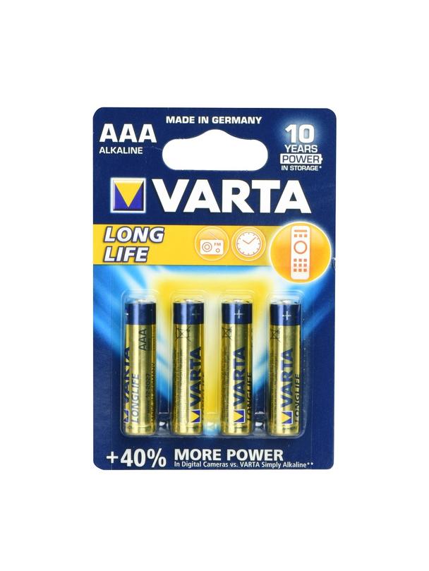 VARTA bateria alkaliczna R3 (AAA) Longlife 4 szt