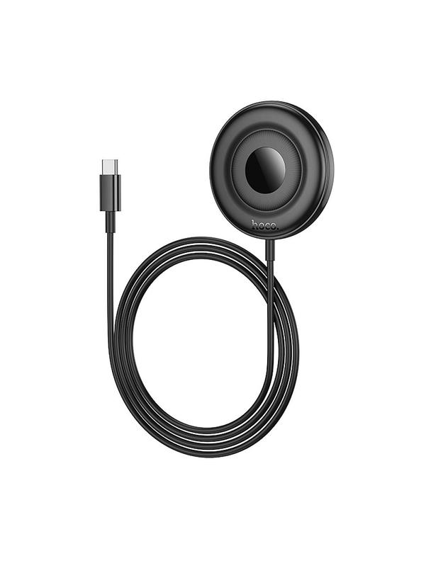 Ładowarka indukcyjna Hoco 2A 15W zgodna z MagSafe z wyświetlaczem CW61 czarna