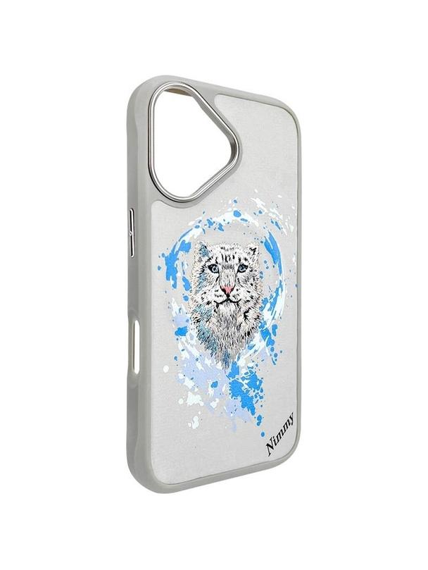 NIMMY futerał PANTERA kompatybilny z MagSafe do IPHONE 16 jasno szary