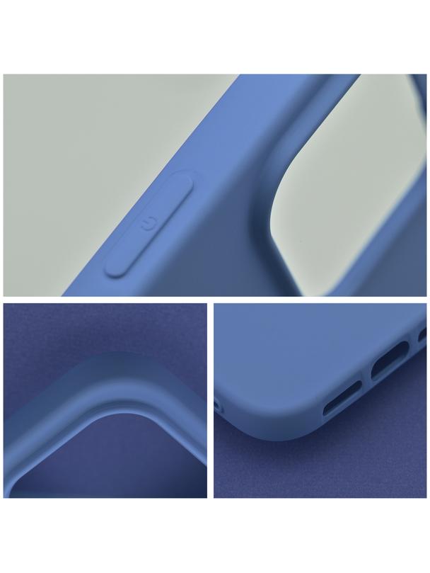 Futerał SILICONE do IPHONE 16 Pro Max niebieski
