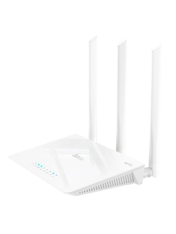 Router bezprzewodowy Hoco WiFi4 HI30 biały