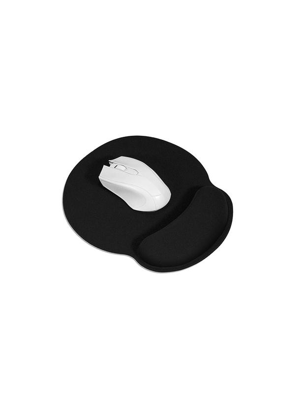 Podkładka pod mysz i nadgarstek ergonomiczna 250 x 230 x 25 mm czarna
