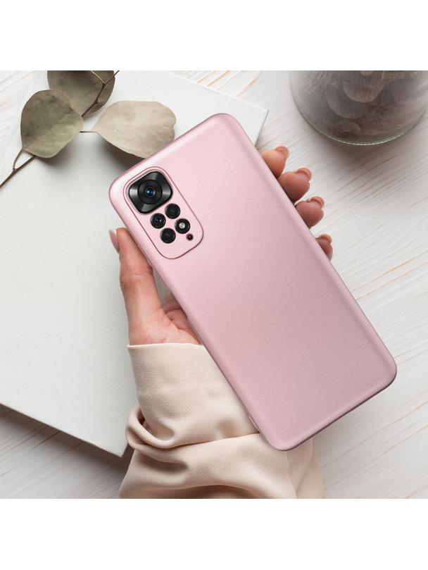 Futerał METALLIC do HONOR X7A różowy