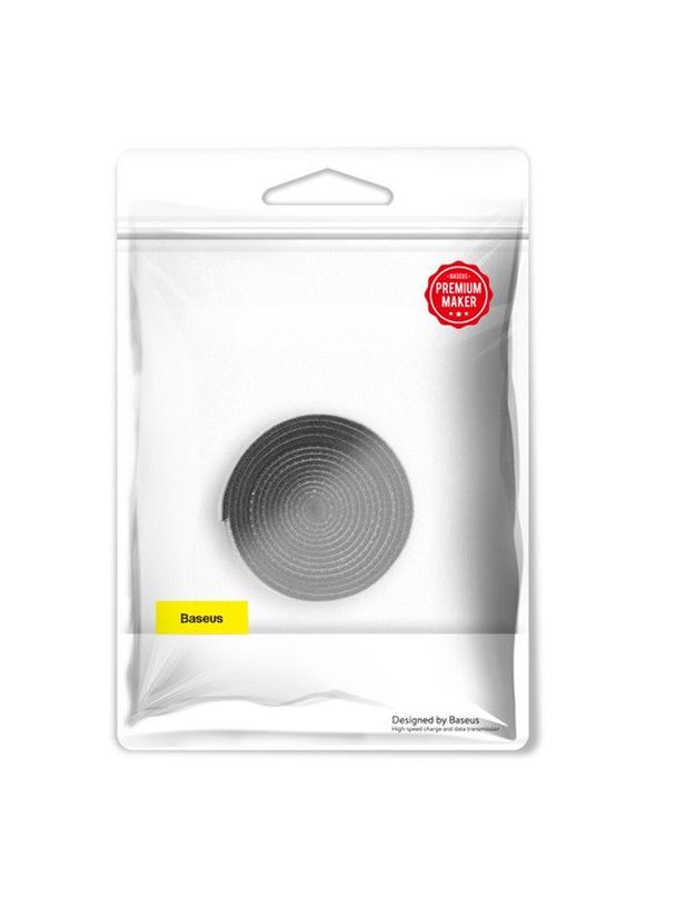 BASEUS taśma rzepowa organizer do kabli ACMGT-E01 1 m czarna