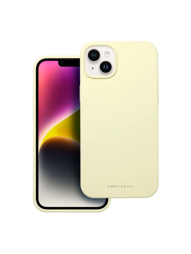 ROAR futerał CLOUD SKIN do IPHONE 14 Plus Jasnożółty