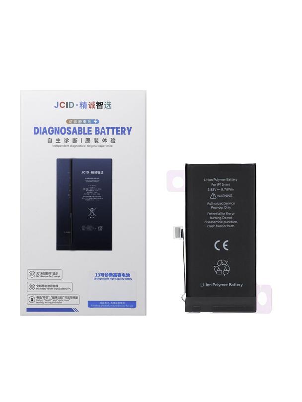 JCID Bateria z możliwością przypisania do iPhone 13 Mini 2520 mAh (zwiększona pojemność)