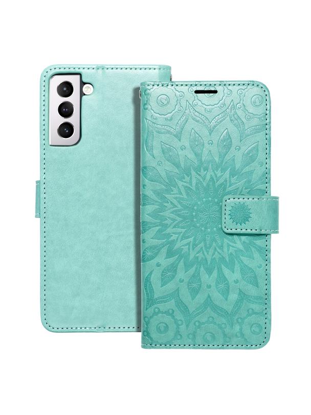 Kabura MEZZO Book do SAMSUNG A12 / M12 mandala zielony