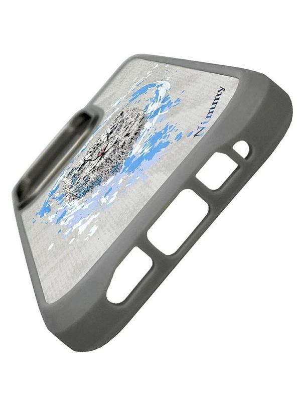 NIMMY futerał PANTERA kompatybilny z MagSafe do IPHONE 16 Pro jasno szary