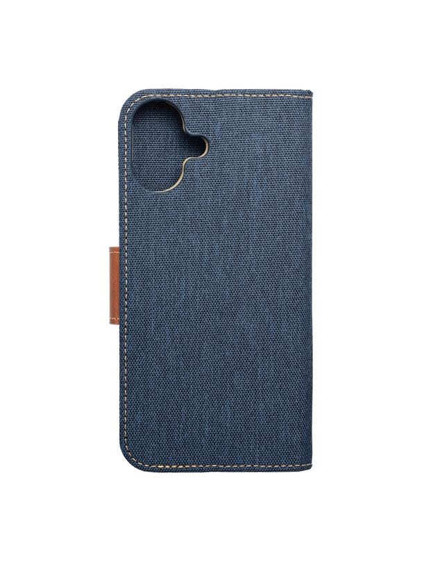 Kabura CANVAS Book do IPHONE 16 Plus granatowy