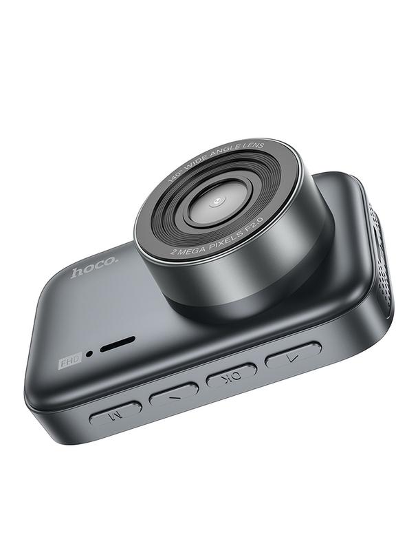 Kamera samochodowa Hoco z wyświetlaczem 3" 1080P/30fps DV5 stalowo szara