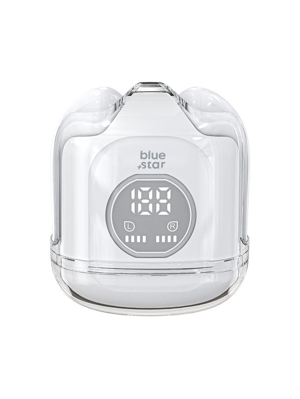 Słuchawki bezprzewodowe douszne Blue Star Transparency Fi22 TWS białe