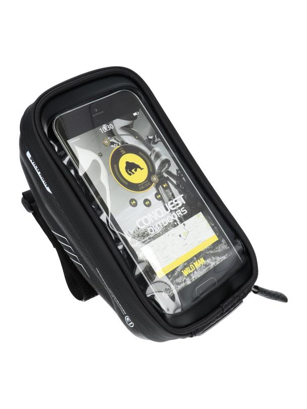 WILDMAN sakwa rowerowa na kierownice, na zamek E1 1L ( 4" - 7" ) czarna