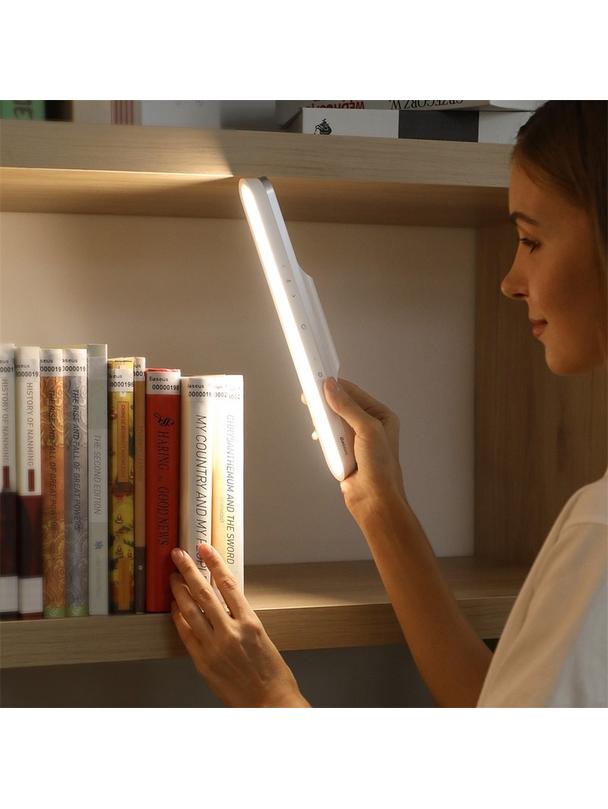 BASEUS bezprzewodowa magnetyczna lampka LED do pokoju 1800mAh DGXC-02 biała