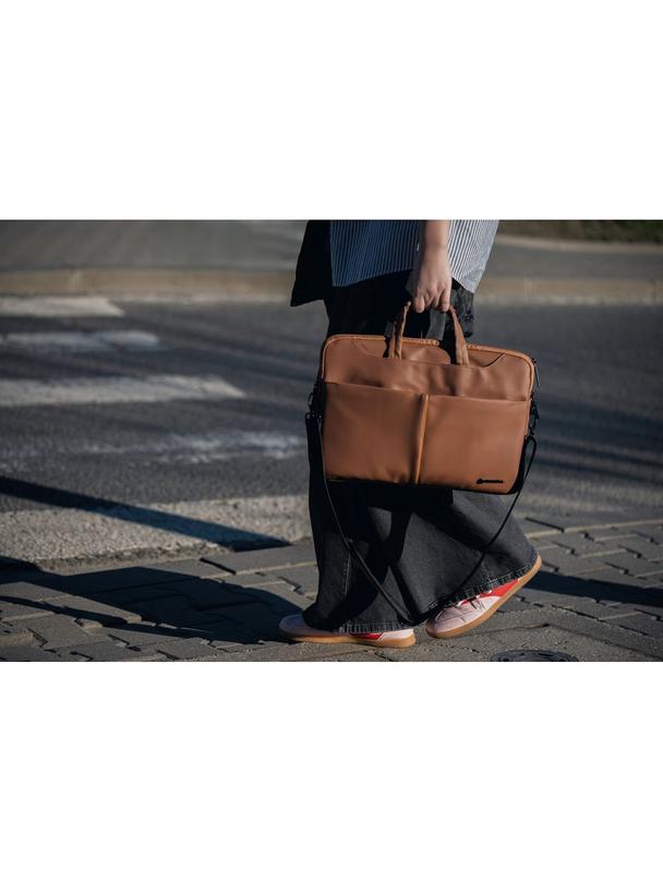 Torba na laptopa 15,6" Forcell F-Protect URBAN STYLE brązowa