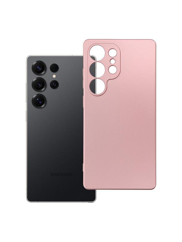 Futerał METALLIC do SAMSUNG S25 Ultra różowy