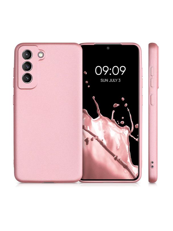 Futerał METALLIC do SAMSUNG A56 5G różowy