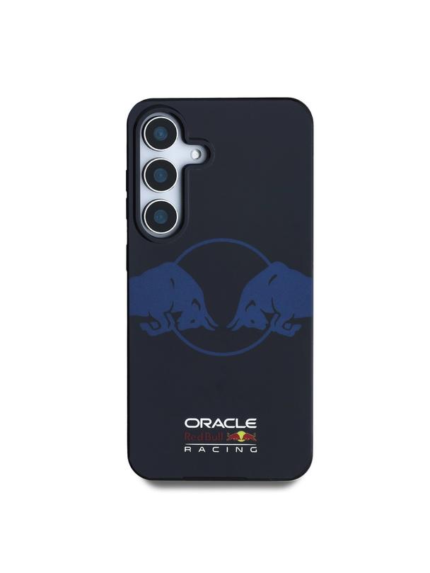 RED BULL futerał do SAMSUNG S25 RBHMS25S24HIDBV (Magnetic IML Transparent PC Two Bulls) navy
