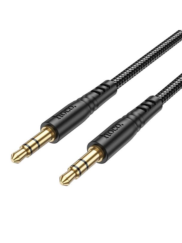 Kabel AUX Jack 3,5 mm do Jack 3,5 mm Hoco 1 m UPA24 czarny