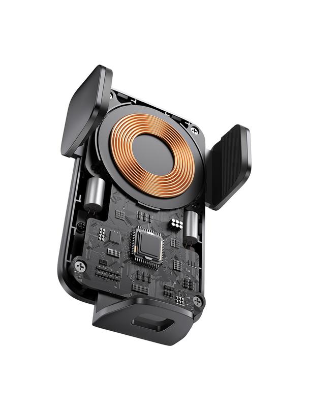BASEUS uchwyt samochodowy indukcyjny automatyczny do kratki 15W CGZX000001 czarny