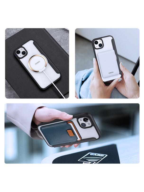 DUX DUCIS kabura SKIN X PRO kompatybilna z MagSafe do IPHONE 15 Plus czarna