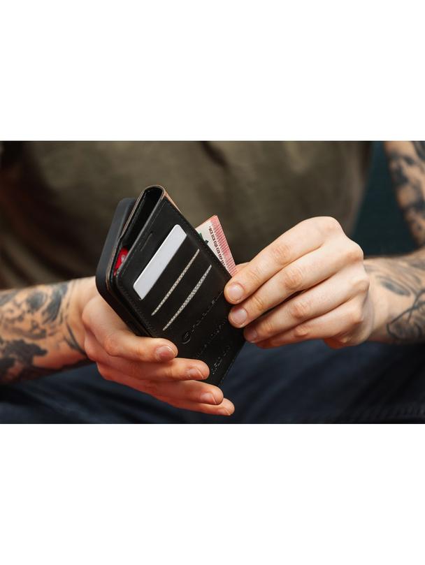 Pokrowiec na Samsung A05S Forcell F-Protect RFID Blocker Book czarny