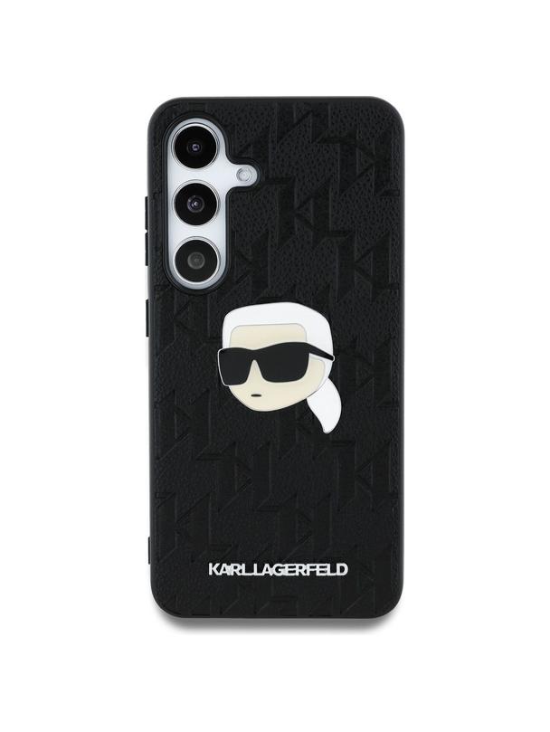 KARL LAGERFELD futerał do SAMSUNG S25 Plus KLHCS25MPGKLKIPK (PU Monogram K. Head Pin) czarny