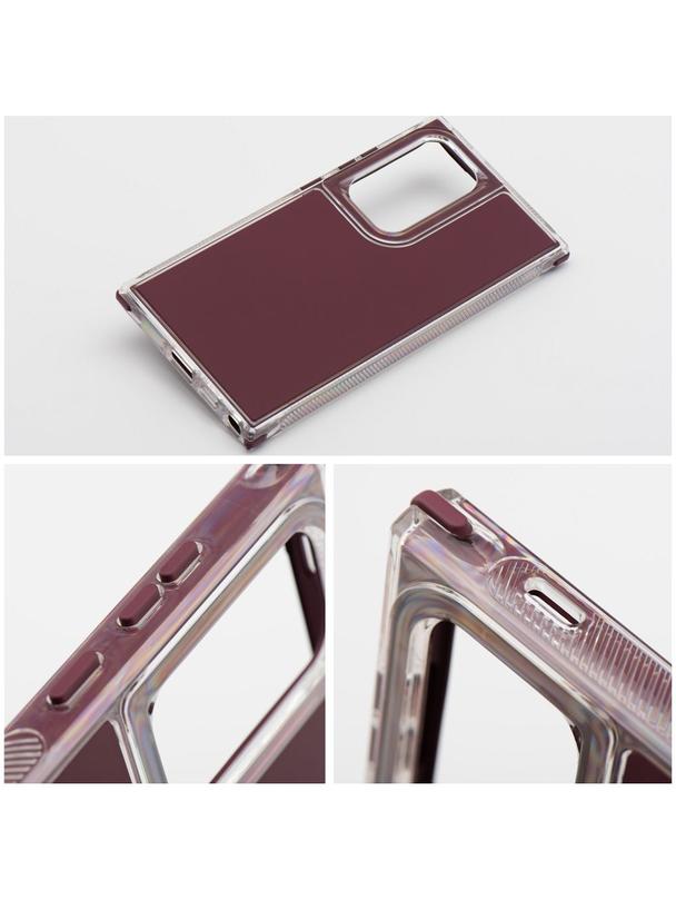 Futerał MATRIX do SAMSUNG A56 5G purpurowy