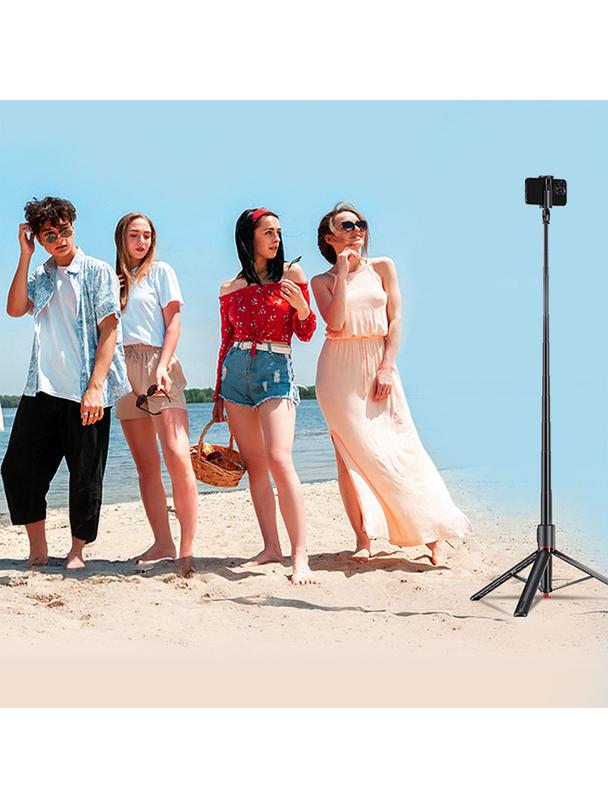 Selfie stick Forcell F-Grip F170XL tripod automatyczny z pilotem bezprzewodowym czarny