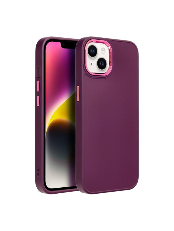 Futerał FRAME do IPHONE 13 fioletowy