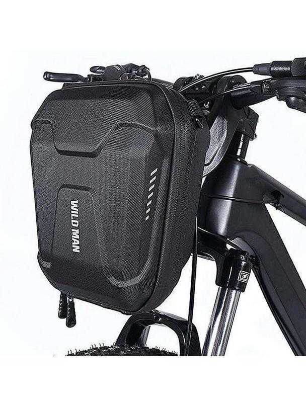 WILDMAN sakwa rowerowa na kierownicę na zamek 3L E8 czarna