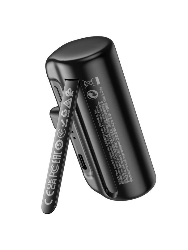 Powerbank Hoco 5000 mAh 2A z wbudowanym złączem USB C J106 czarny
