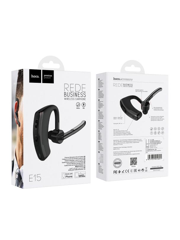 Słuchawka bluetooth Hoco E15 czarna